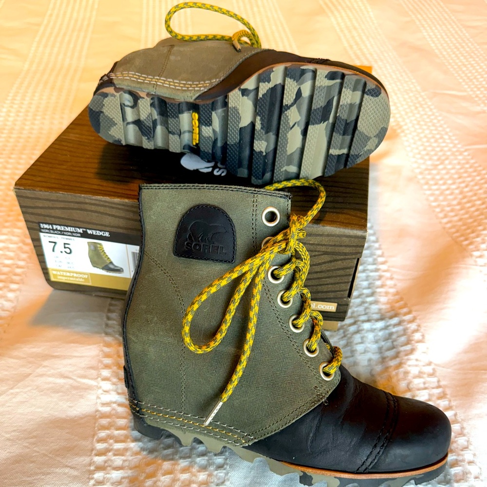 Sorel wedge boot, 7.5m